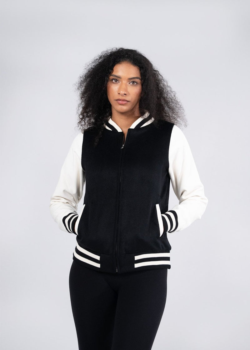 RAMO F372UN 500gsm Wool Blend Soft Shell Varsity Jacket Ladies/Junior
