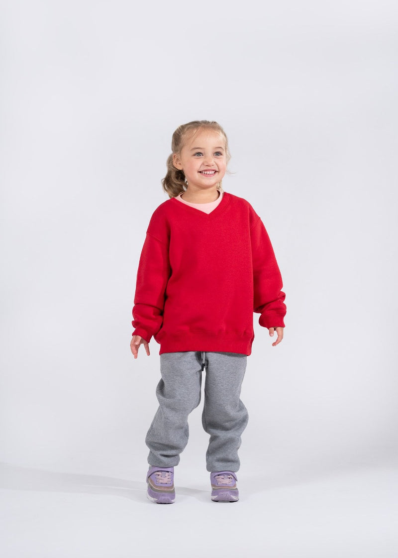 RAMO F373KS V-Neck Fleece Sloppy Joe Kids