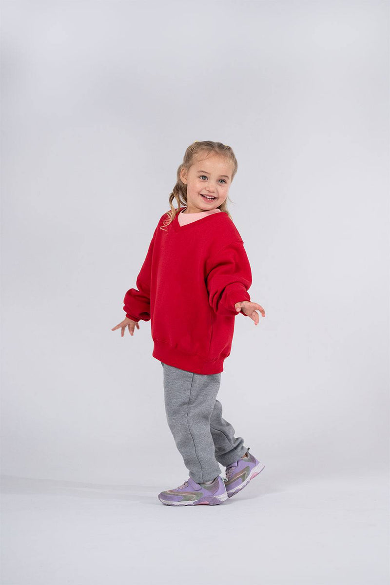 RAMO F373KS V-Neck Fleece Sloppy Joe Kids
