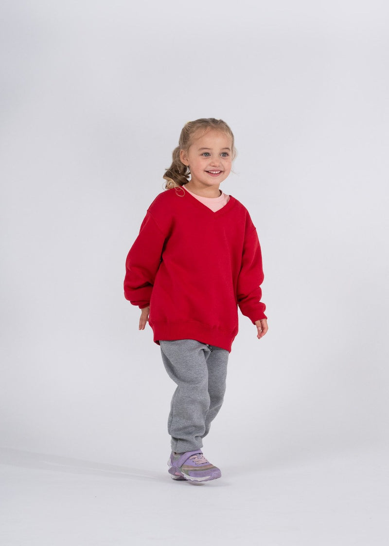 RAMO F373KS V-Neck Fleece Sloppy Joe Kids