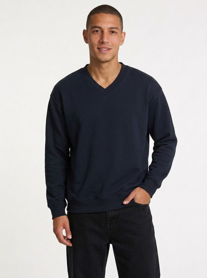 RAMO F373VN V-Neck Fleece Sloppy Joe Unisex (S - 3XL)