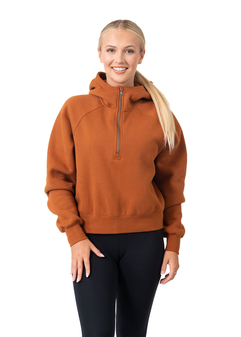 RAMO F380GL Cotton Care Half Zip Ladies/Junior