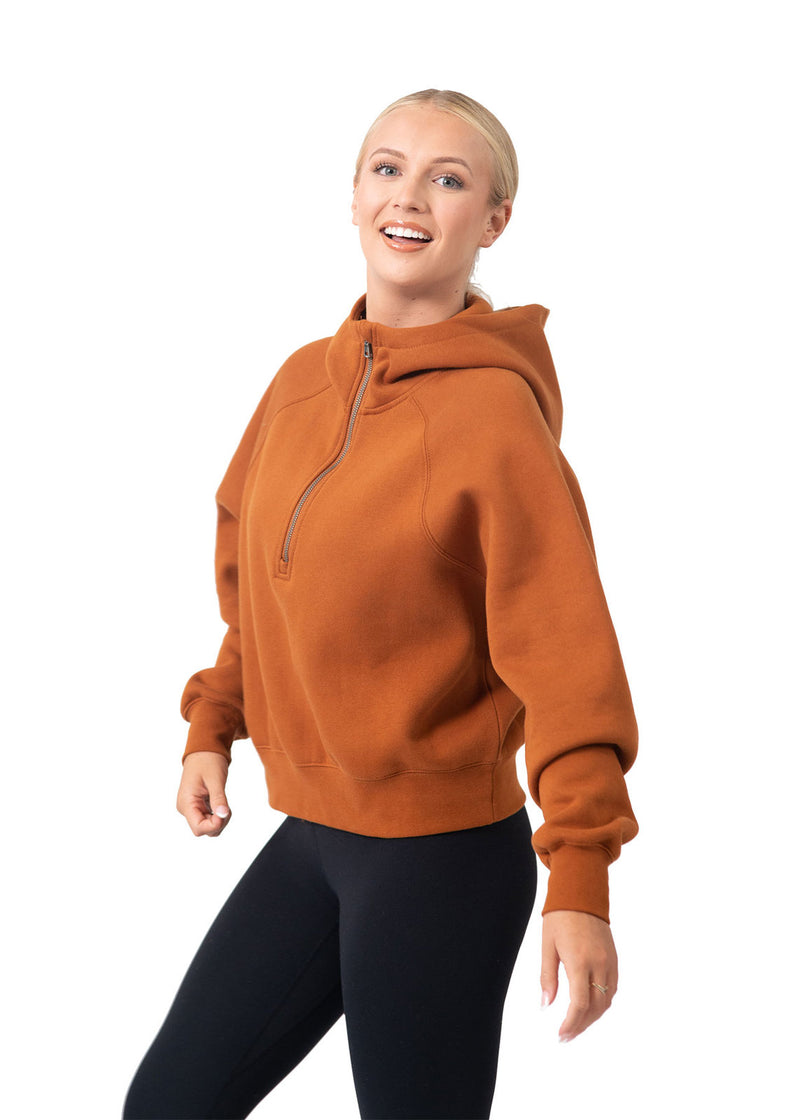 RAMO F380GL Cotton Care Half Zip Ladies/Junior