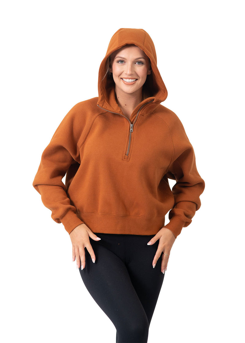 RAMO F380GL Cotton Care Half Zip Ladies/Junior