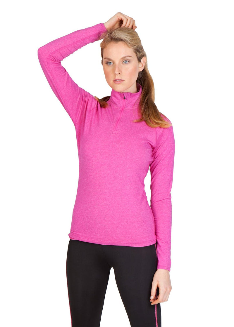 RAMO F389LD Greatness Half Zip Mock Neck Ladies