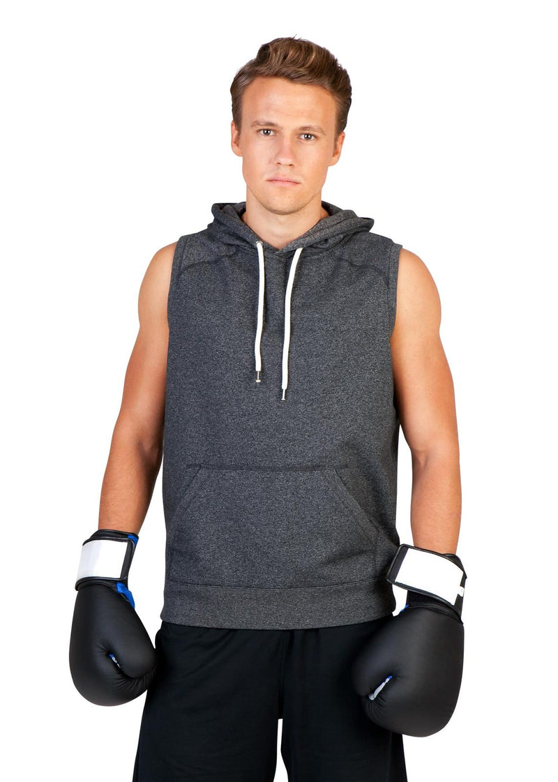 RAMO F660PS Greatness Heather Sleeveless Hoodie Mens
