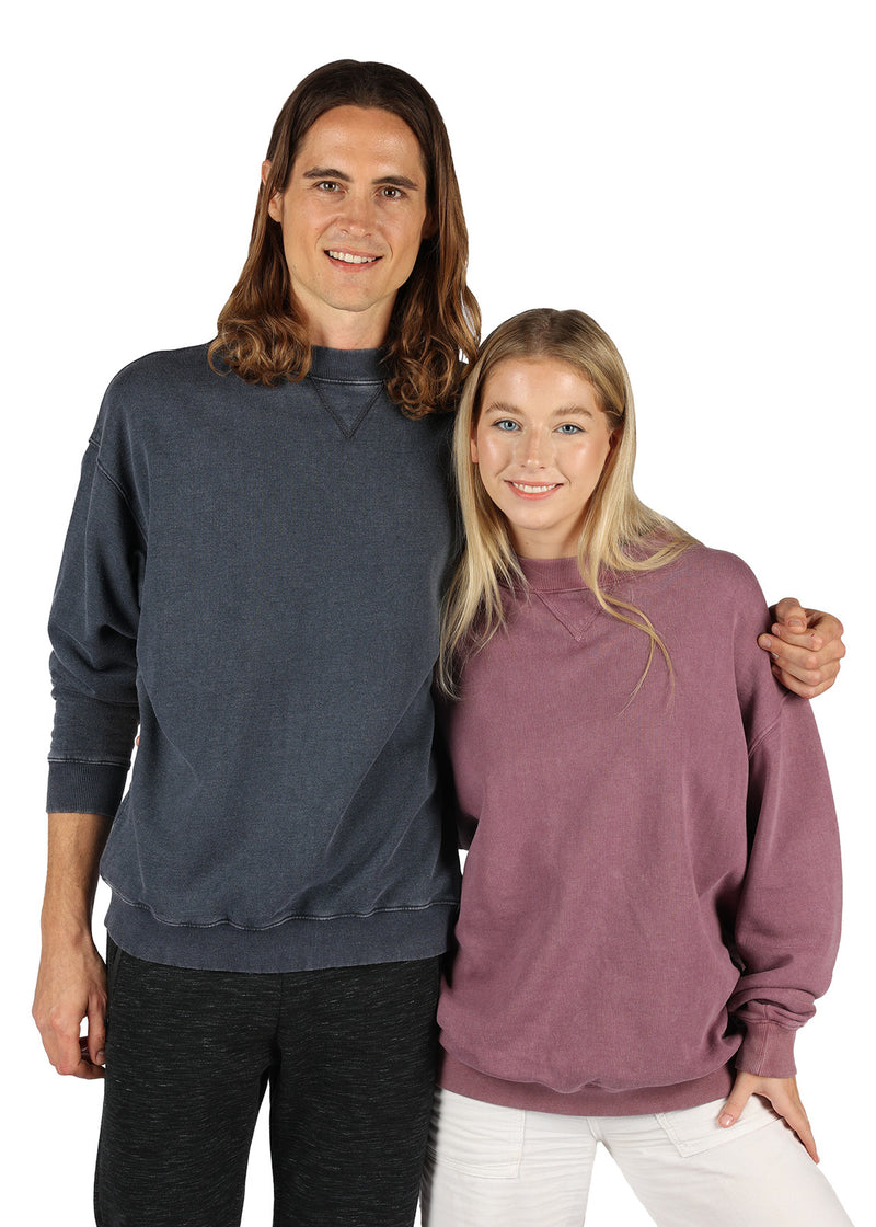 RAMO F800CW Stone Wash Sweatshirt Unisex (S - 3XL)