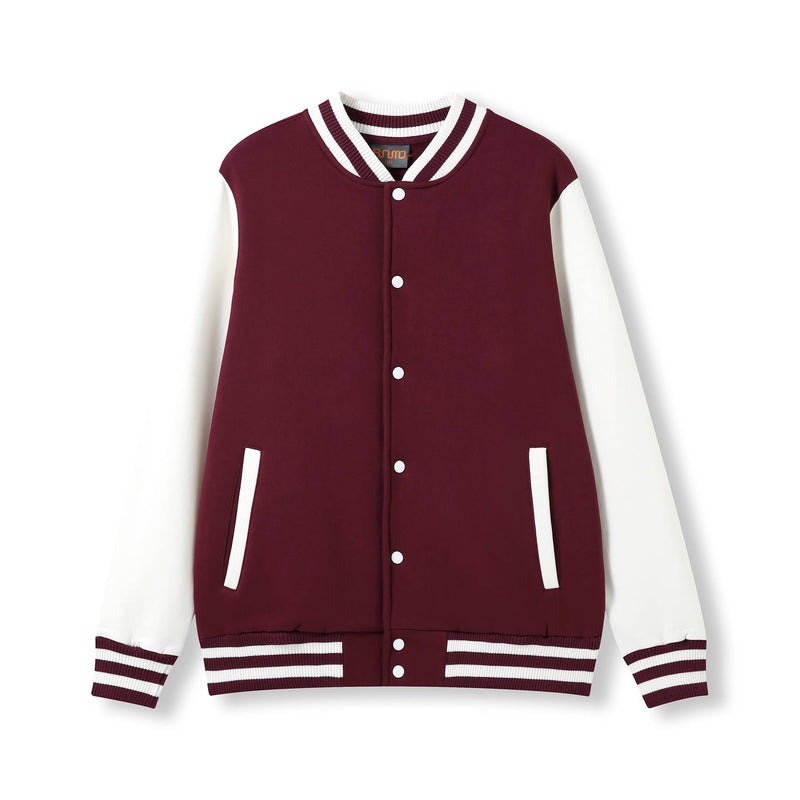 Maroon/White