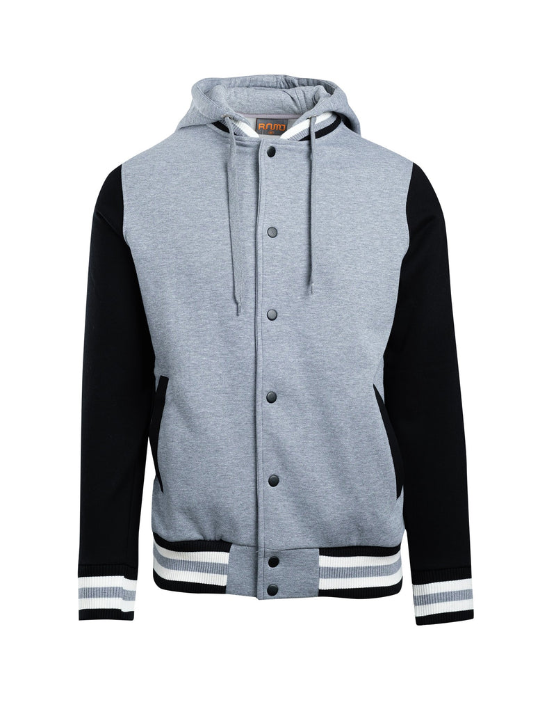 Grey Marl/Black/White