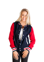 RAMO FB97UN 320gsm Varsity Jacket with Hood Ladies/Junior