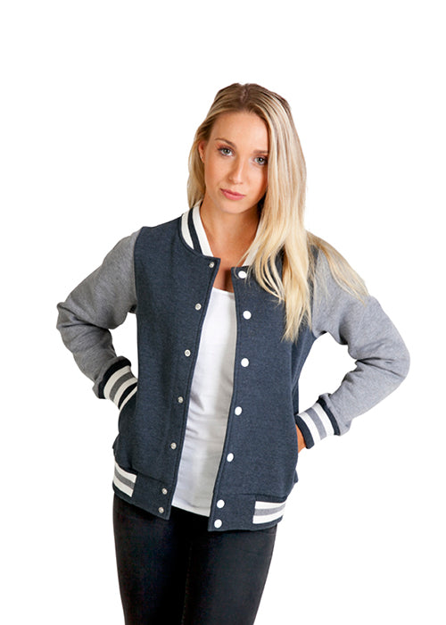 RAMO FO96UN 320gsm Fleece Varsity Jacket Ladies/Junior