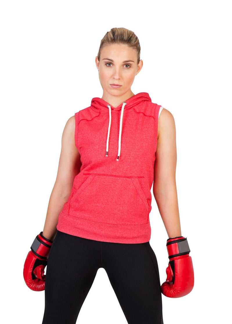 RAMO FP66UN Greatness Heather Sleeveless Hoodie Ladies/Junior