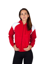 RAMO FZ33UN Shoulder Contrast Zip Hoodie Ladies/Junior