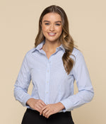 Fawkner Micro Check Long Sleeve Shirt Ladies