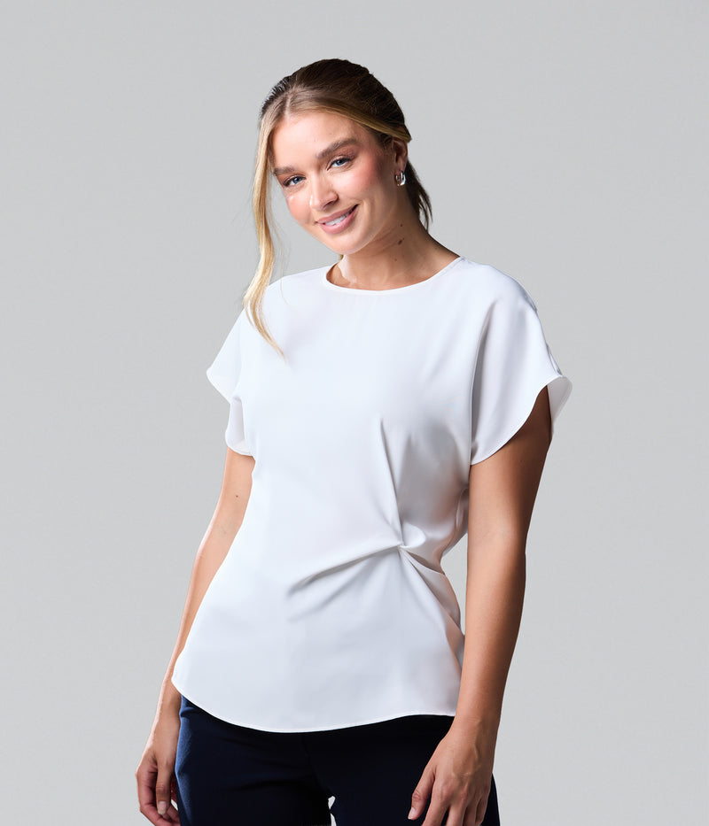 Ascot Twist Front Top Ladies