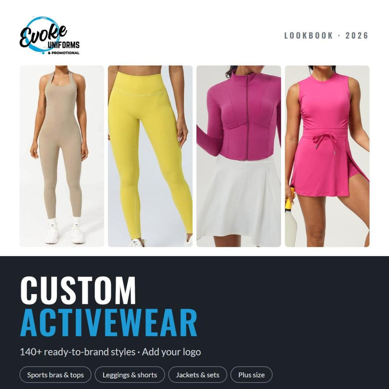 Custom Activewear Range – Lookbook (Made to Order)