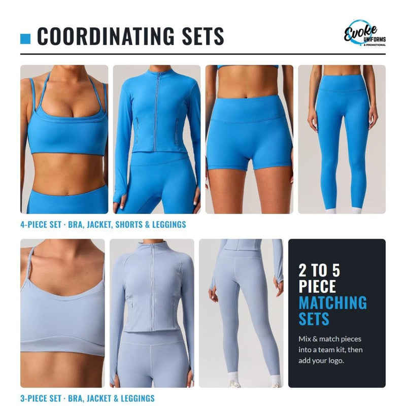 Custom Activewear Range – Lookbook (Made to Order)