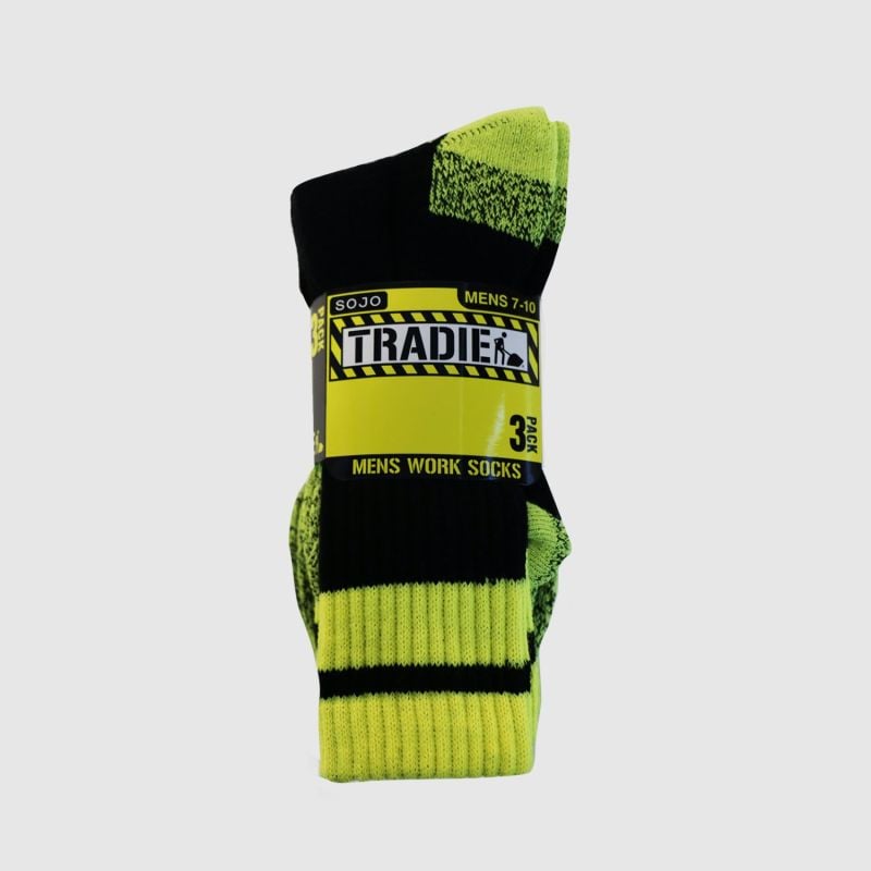 3pk Acrylic Work Socks (6 PAIRS)