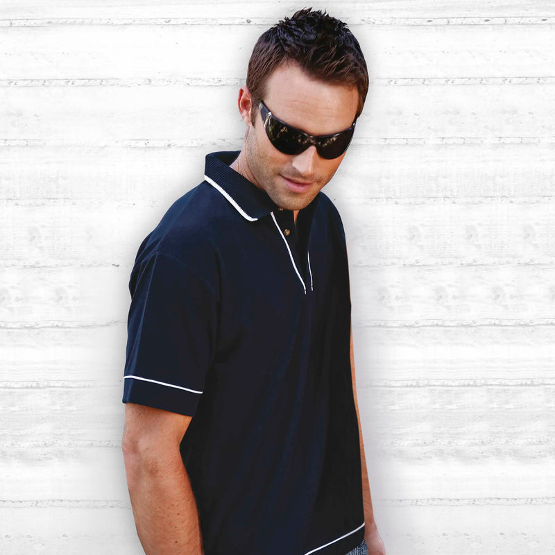 Gear For Life RWP Retro Waffle Polo Mens