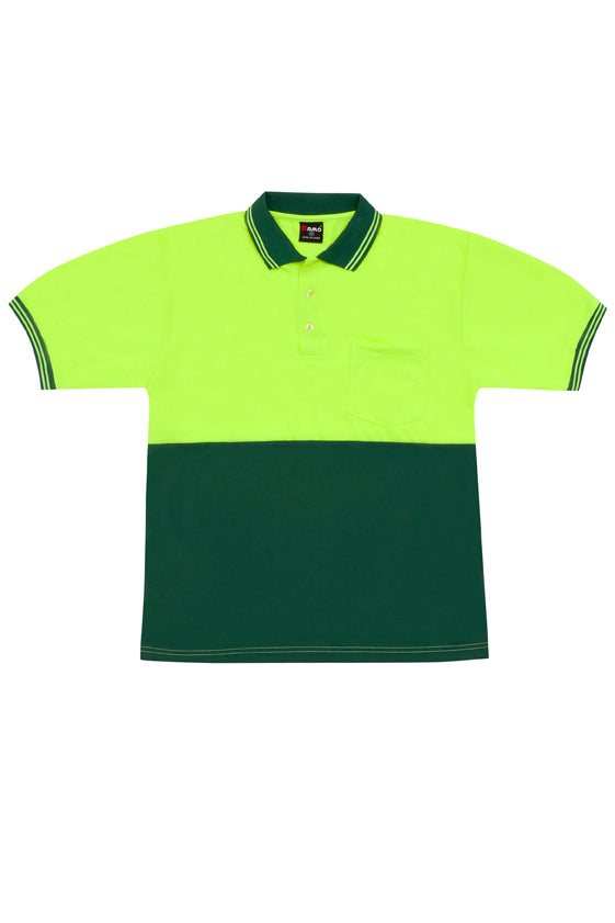 Yellow/Bottle Green