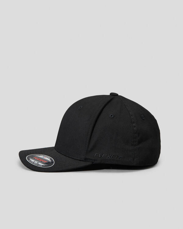 FLEXFIT 6277 Perma Curve BLACK - IN STOCK NOW