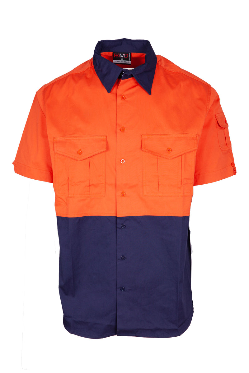 Orange/Navy