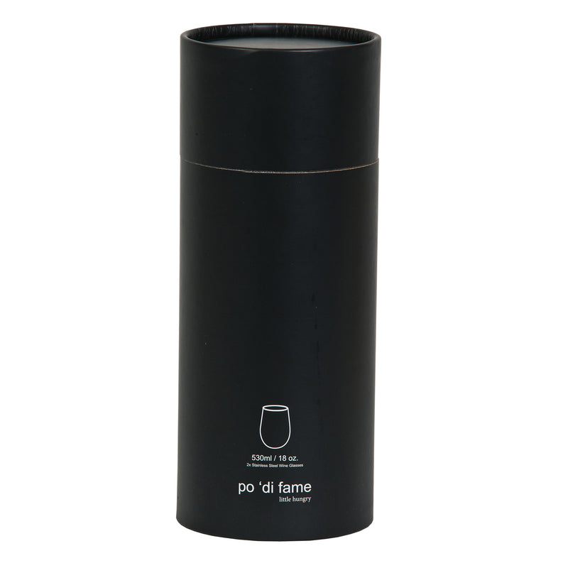 Gear For Life POSSWG Stemless Stainless Steel Wine Glass Set – product photo
