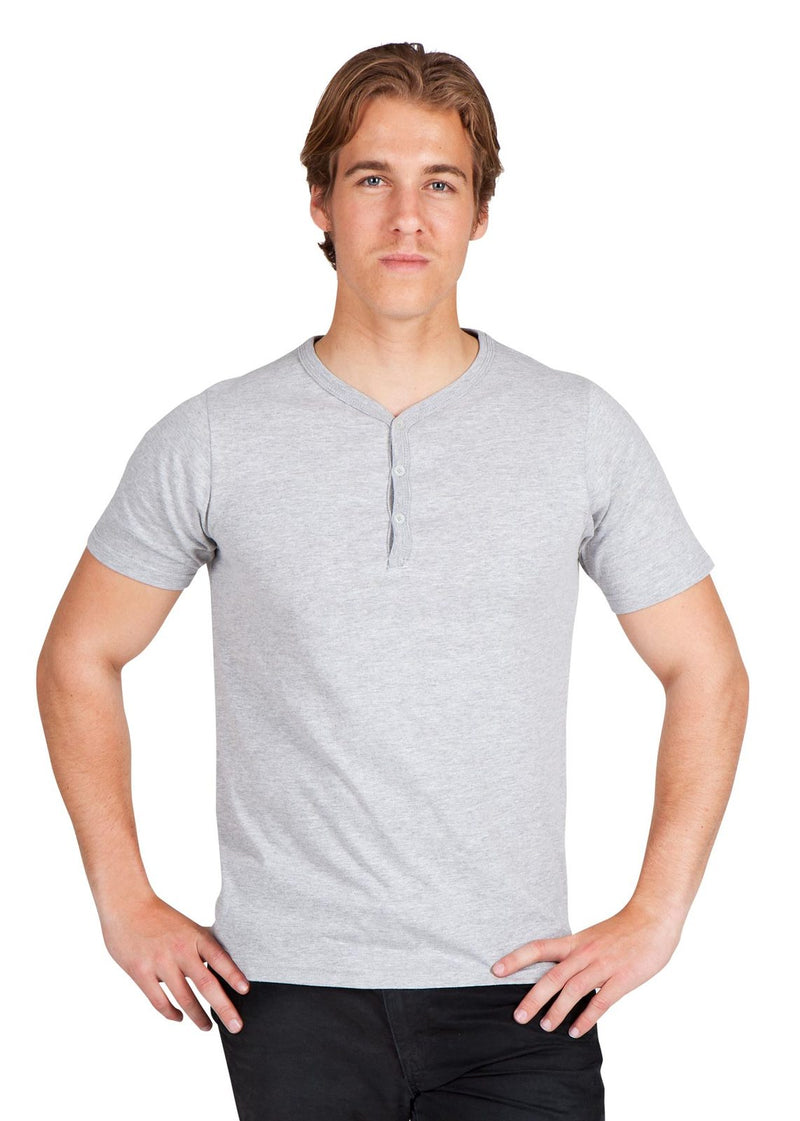 RAMO T107BT Henley Tee Mens