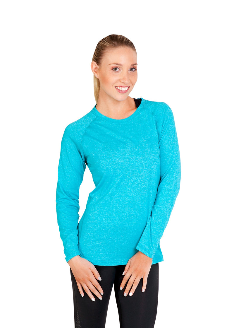 RAMO T223LD Greatness Heather Long Sleeve Tee Ladies