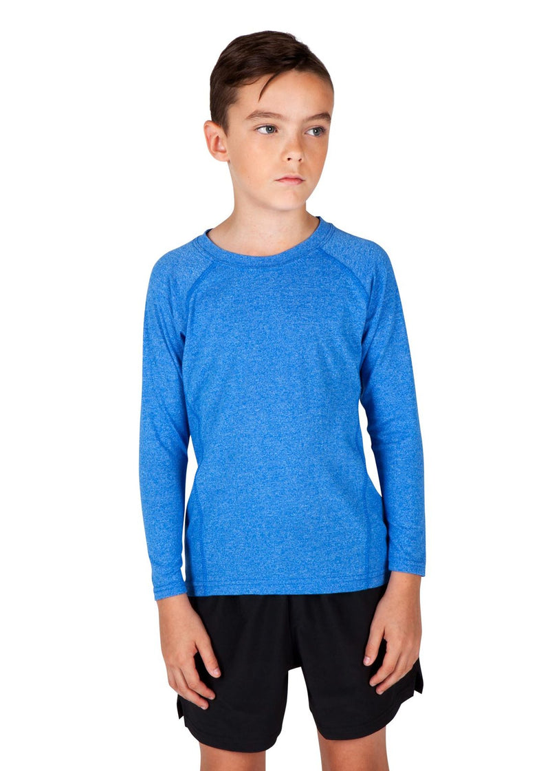 RAMO T224KS Greatness Heather Long Sleeve Tee Kids