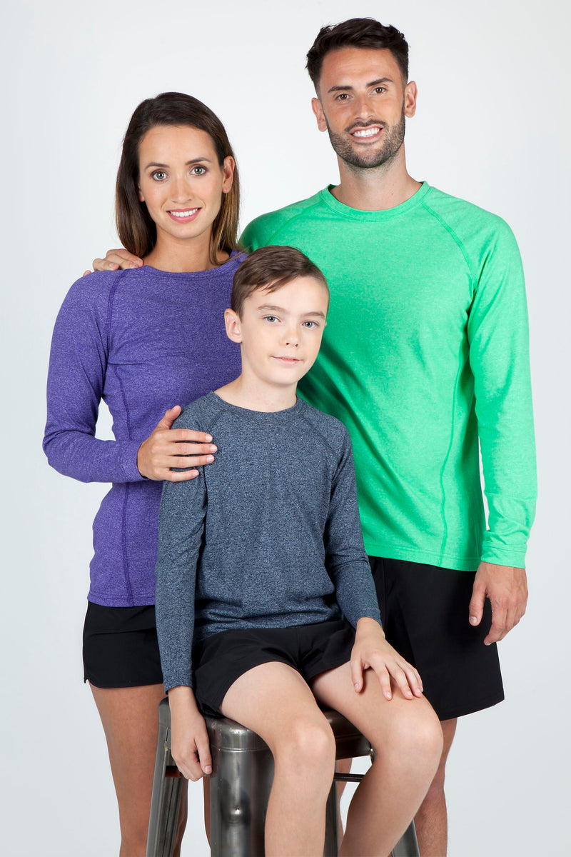 RAMO T224KS Greatness Heather Long Sleeve Tee Kids