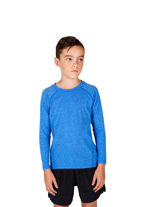 RAMO T224KS Greatness Heather Long Sleeve Tee Kids