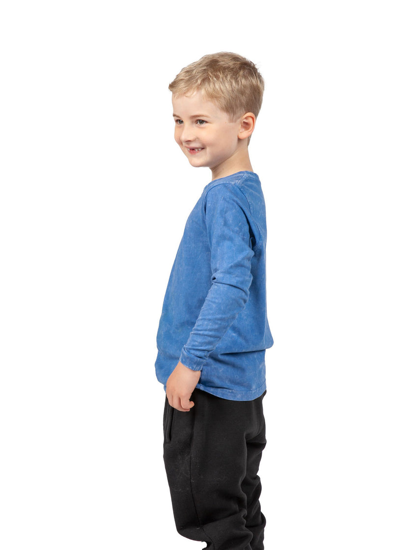 RAMO T228KS Stone Wash Long Sleeve Tee Kids