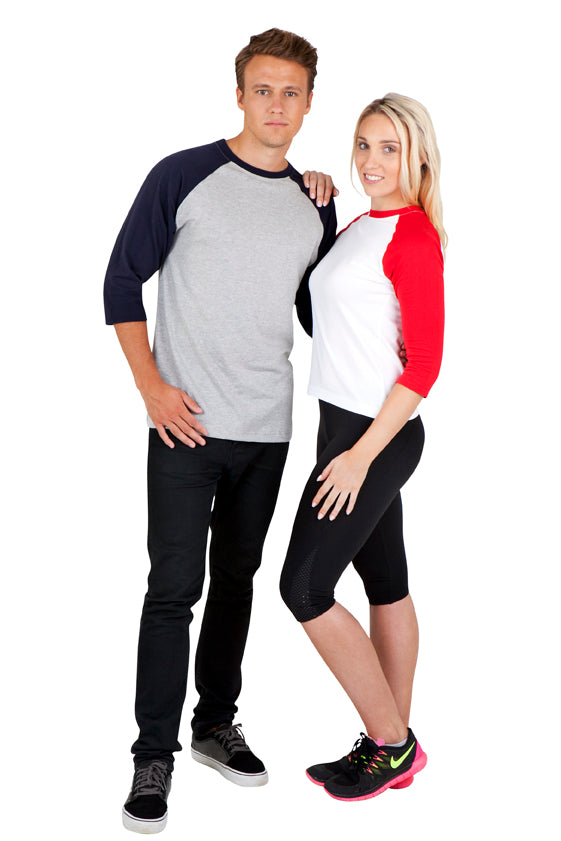 RAMO T231RL 3/4 Sleeve Raglan Tee Ladies