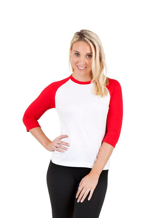 RAMO T231RL 3/4 Sleeve Raglan Tee Ladies