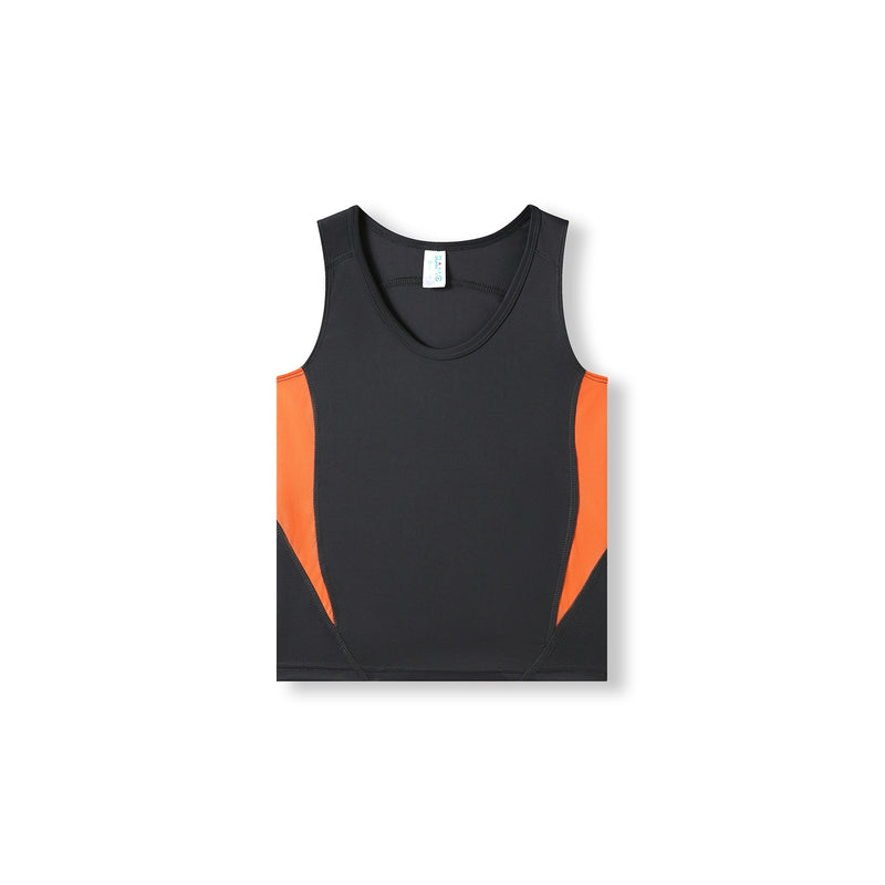 Charcoal/Orange