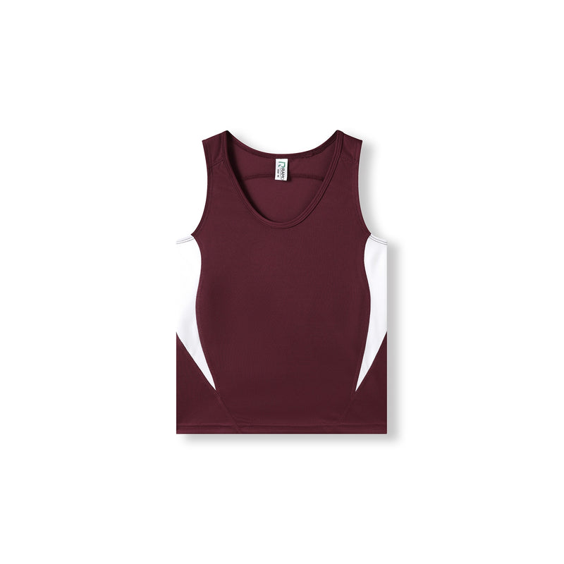 Maroon/White