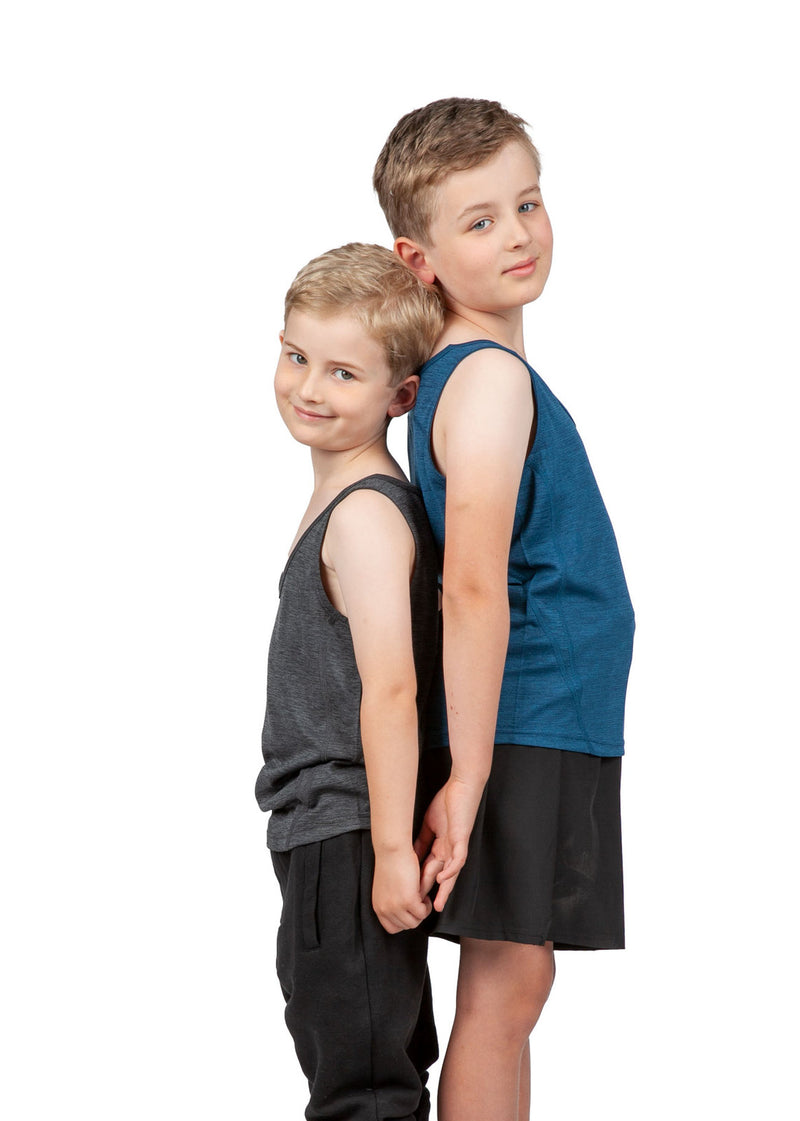 RAMO T308SGM Challenger 100% Polyester Singlet Kids