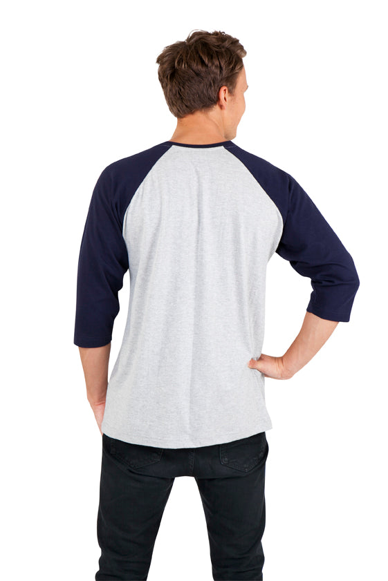 RAMO T343RG 3/4 Sleeve Raglan Tee Unisex