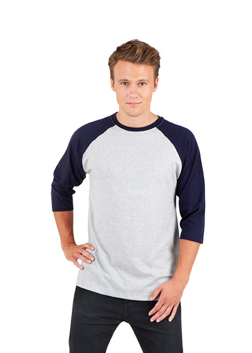 RAMO T343RG 3/4 Sleeve Raglan Tee Unisex