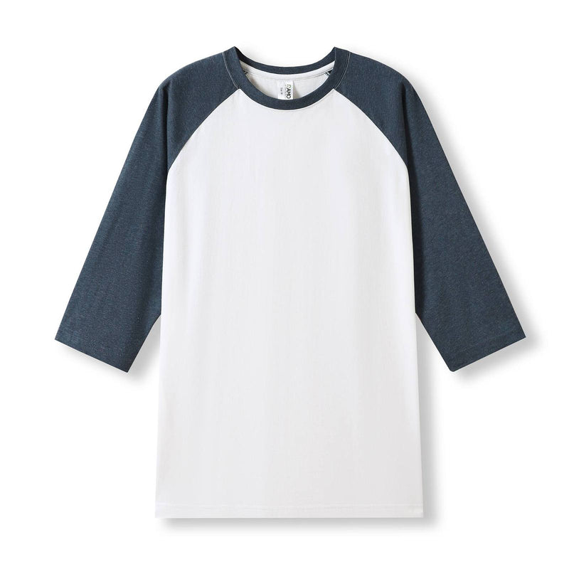 White/Navy Marl