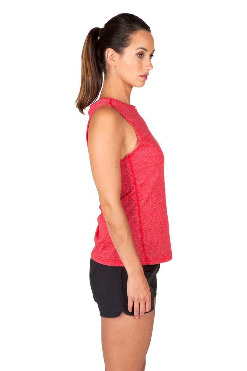 RAMO T403LD Greatness Heather Sleeveless Tee Ladies