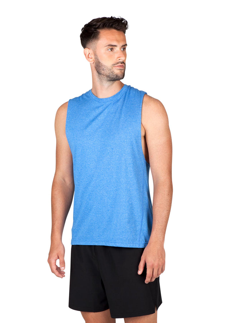 RAMO T403MS Greatness Heather Sleeveless Tee Mens