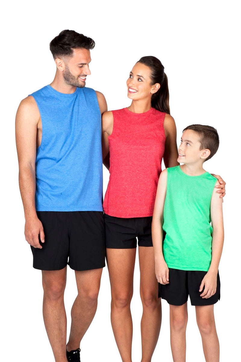 RAMO T403MS Greatness Heather Sleeveless Tee Mens