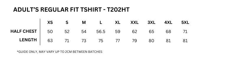 Size guide – Greatness Heather Sleeveless Tee Mens