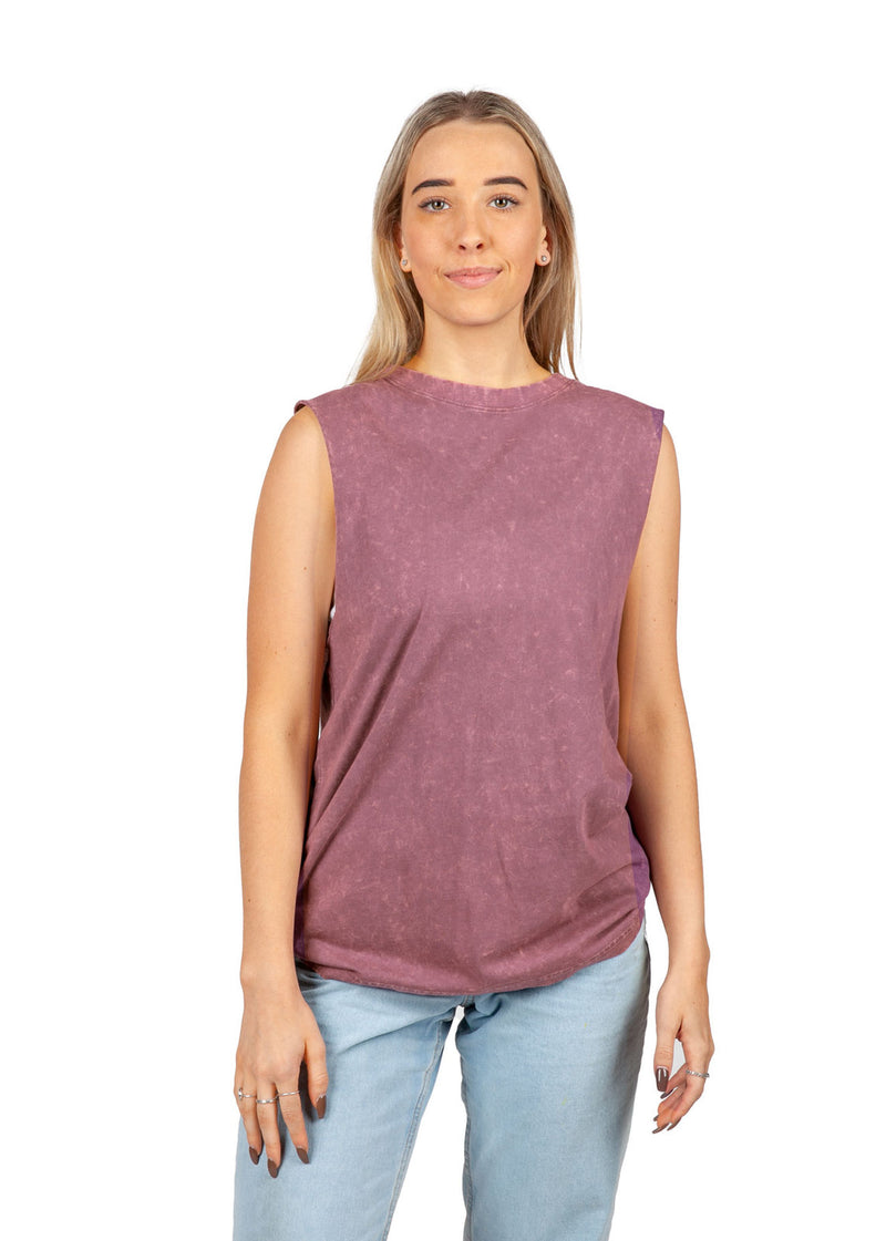 RAMO T406LD Stone Wash Tank Ladies