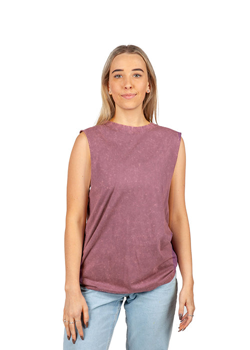 RAMO T406LD Stone Wash Tank Ladies