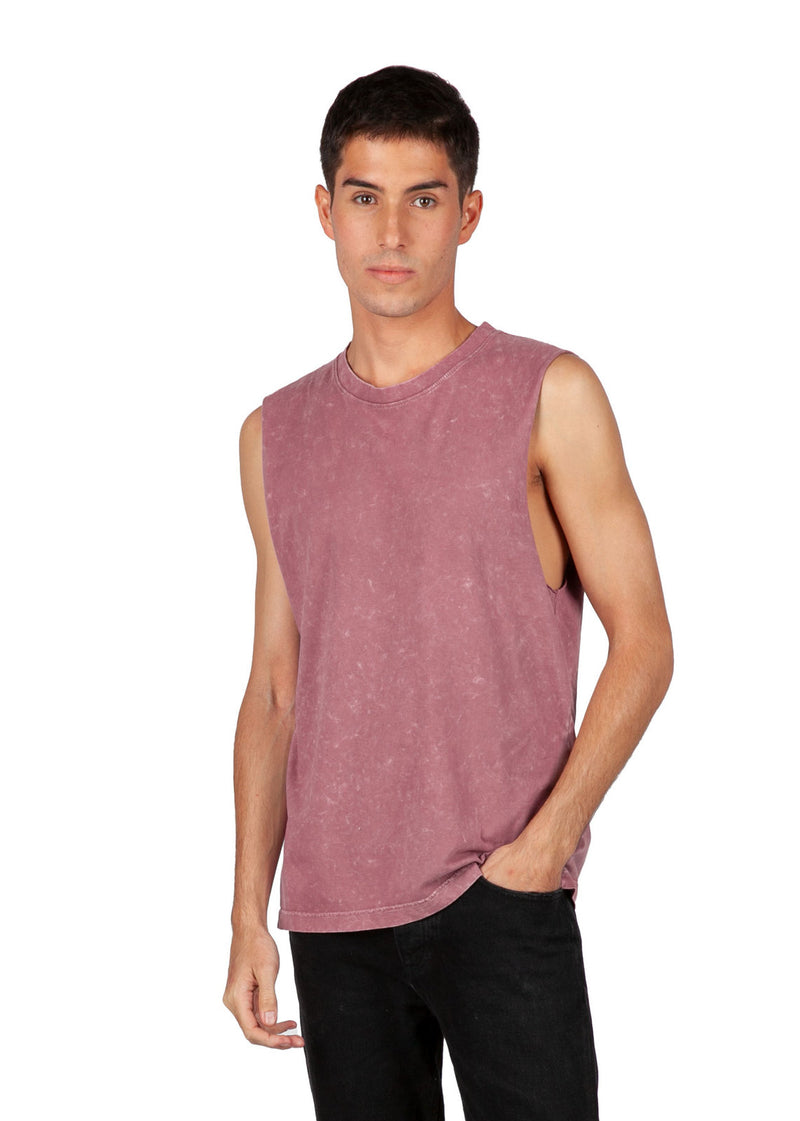 RAMO T406MS Stone Wash Tank Mens (XS - 3XL)