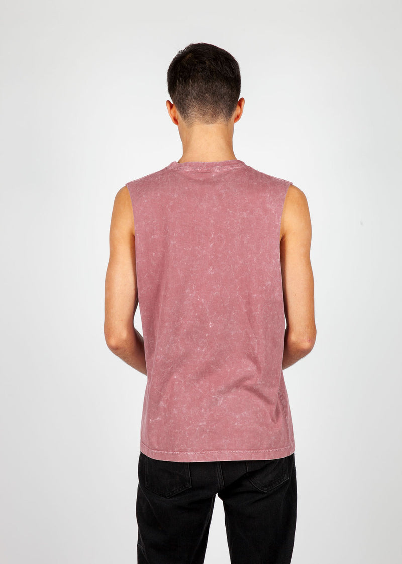 RAMO T406MS Stone Wash Tank Mens (4XL - 5XL)