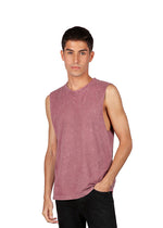RAMO T406MS Stone Wash Tank Mens (4XL - 5XL)